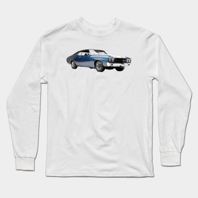 1970 chevelle ss Long Sleeve T-Shirt by RedValley